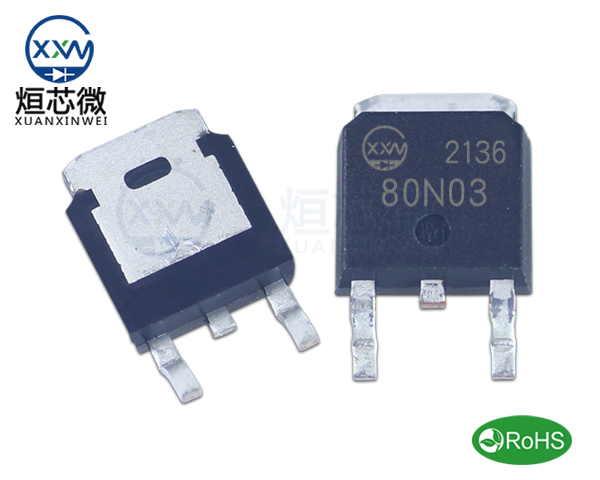 80N03B場效應管參數,80N03B中文資料